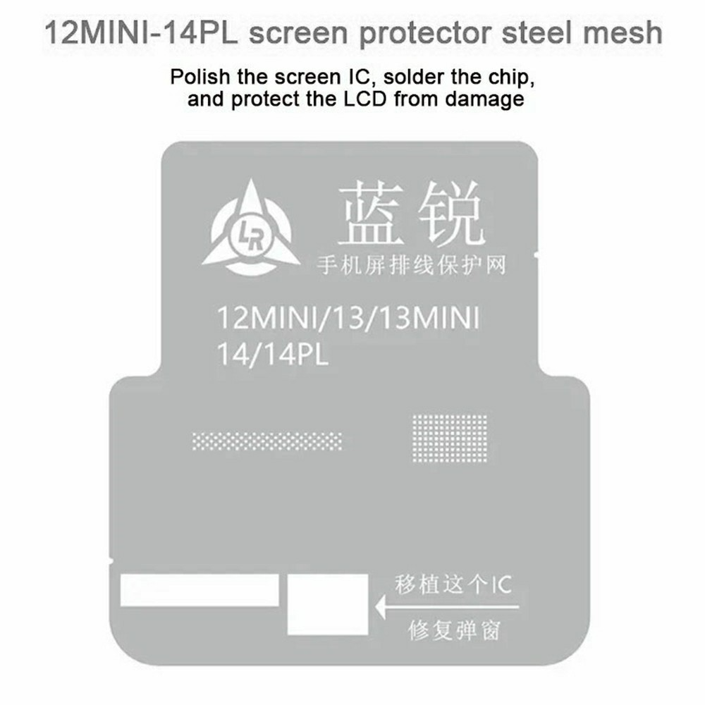 Sita BGA Lanrui pro Apple iPhone 11 - 15 Series