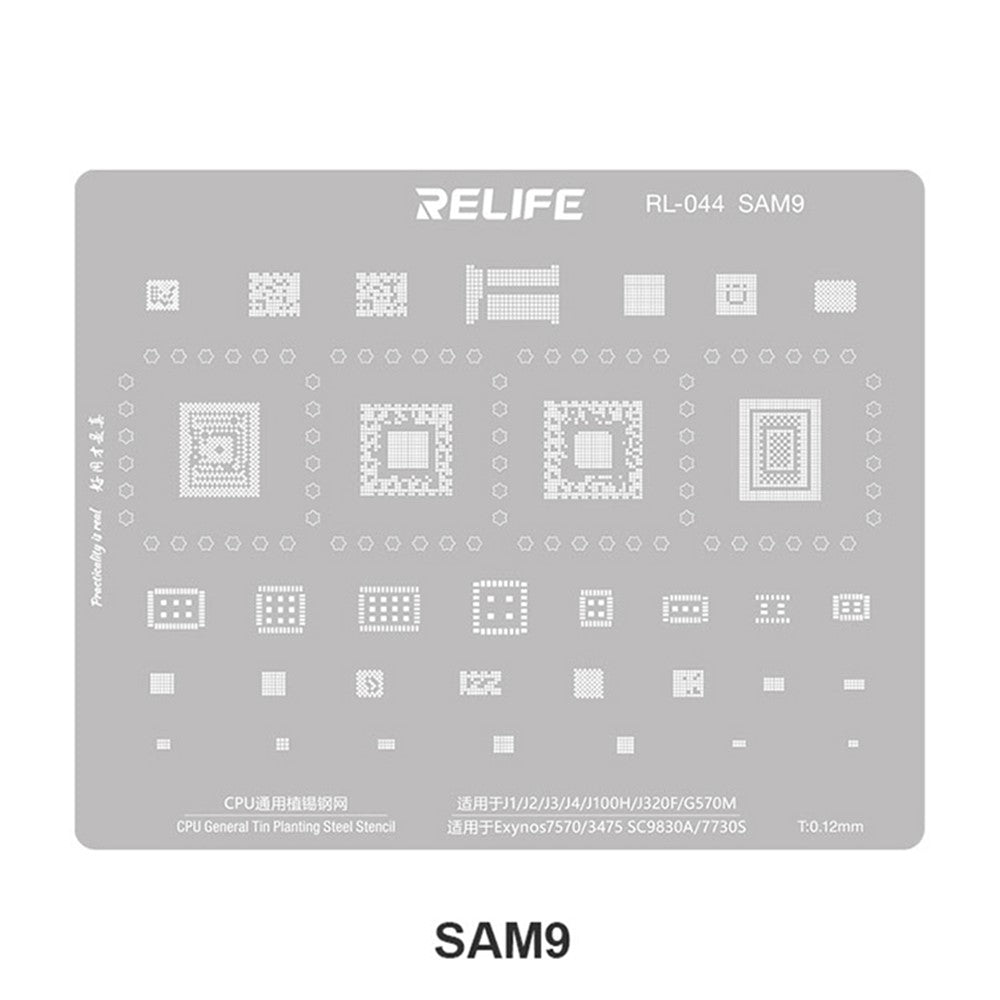 BGA síto Relife RL-044 V2.0 pro CPU Samsung Series