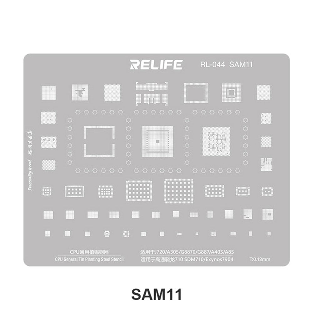 BGA síto Relife RL-044 V2.0 pro CPU Samsung Series