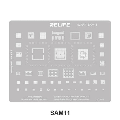 BGA síto Relife RL-044 V2.0 pro CPU Samsung Series