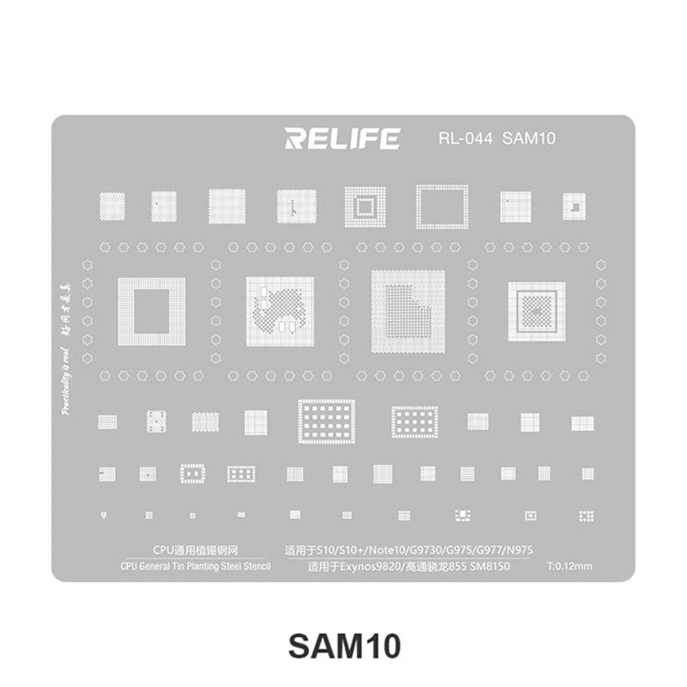 BGA síto Relife RL-044 V2.0 pro CPU Samsung Series