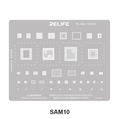 BGA síto Relife RL-044 V2.0 pro CPU Samsung Series