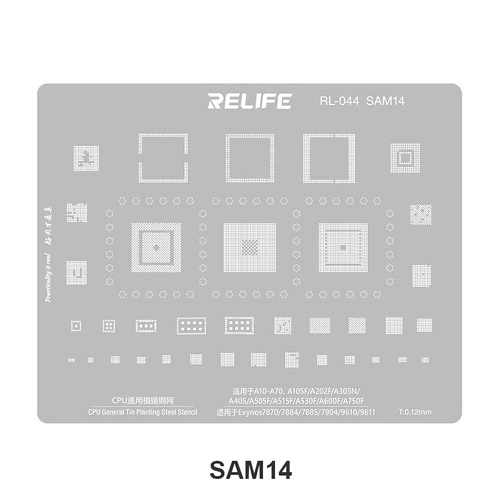 BGA síto Relife RL-044 V2.0 pro CPU Samsung Series