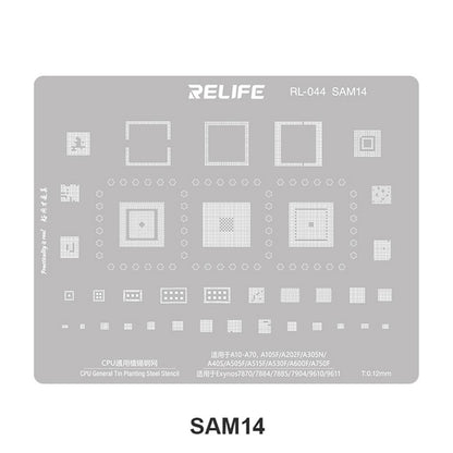 BGA síto Relife RL-044 V2.0 pro CPU Samsung Series