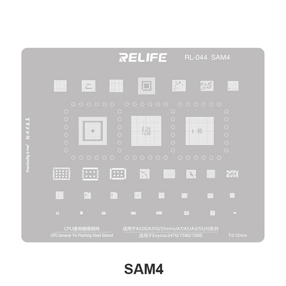 BGA síto Relife RL-044 V2.0 pro CPU Samsung Series