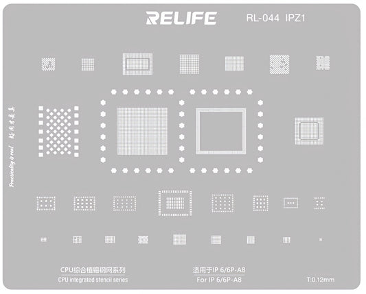 Sita BGA Relife RL-044 pro Apple iPhone 6 - 17 Series, CPU