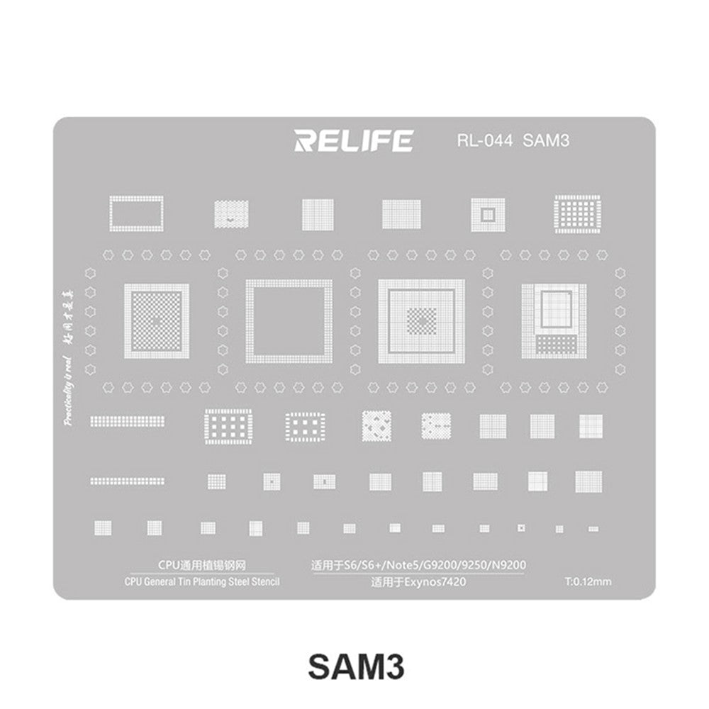 BGA síto Relife RL-044 V2.0 pro CPU Samsung Series