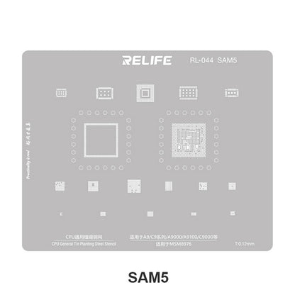 BGA síto Relife RL-044 V2.0 pro CPU Samsung Series
