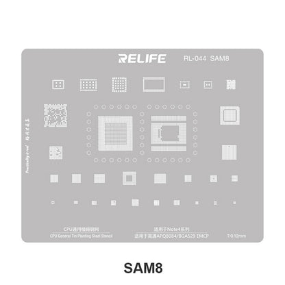 BGA síto Relife RL-044 V2.0 pro CPU Samsung Series