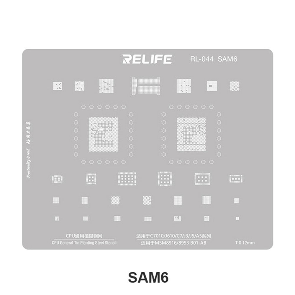 BGA síto Relife RL-044 V2.0 pro CPU Samsung Series