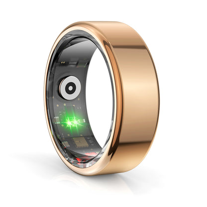 Smart Ring Techsuit R02, Velikost 11, Růžové zlato