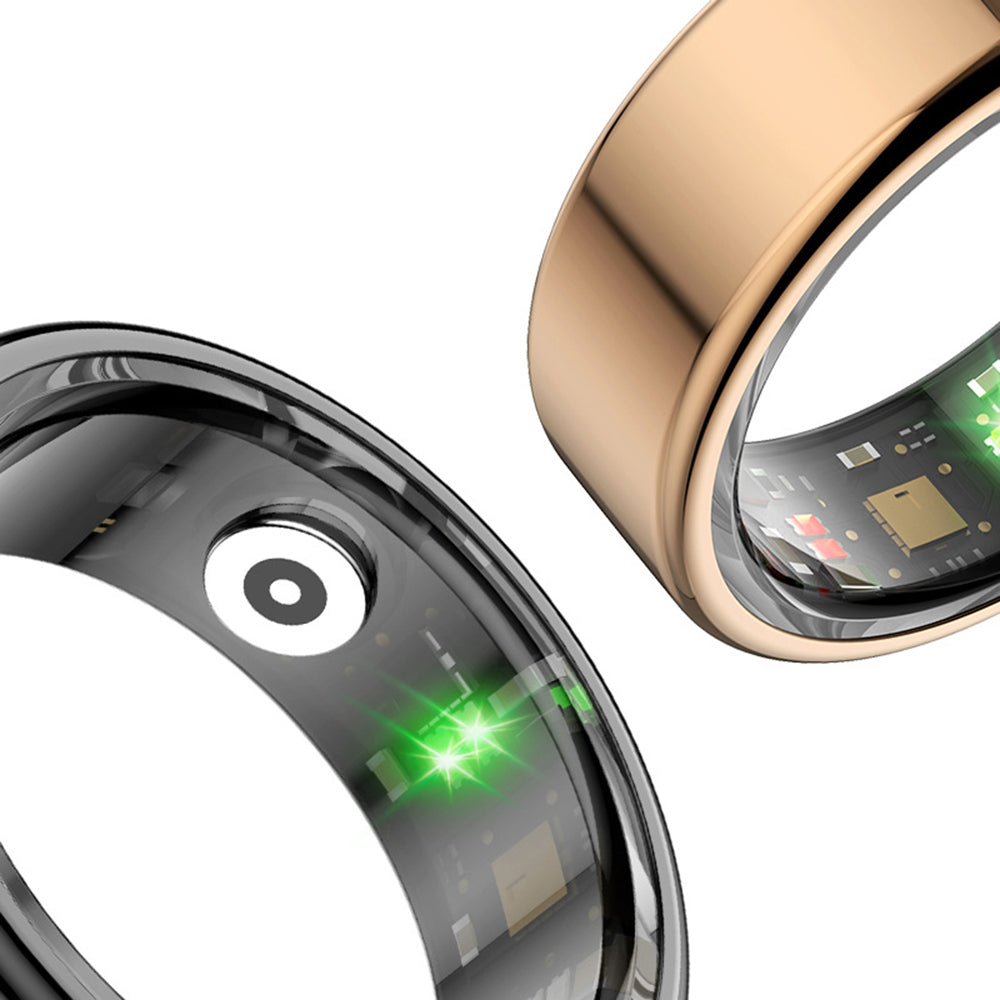 Smart Ring Techsuit R02, Velikost 11, Růžové zlato