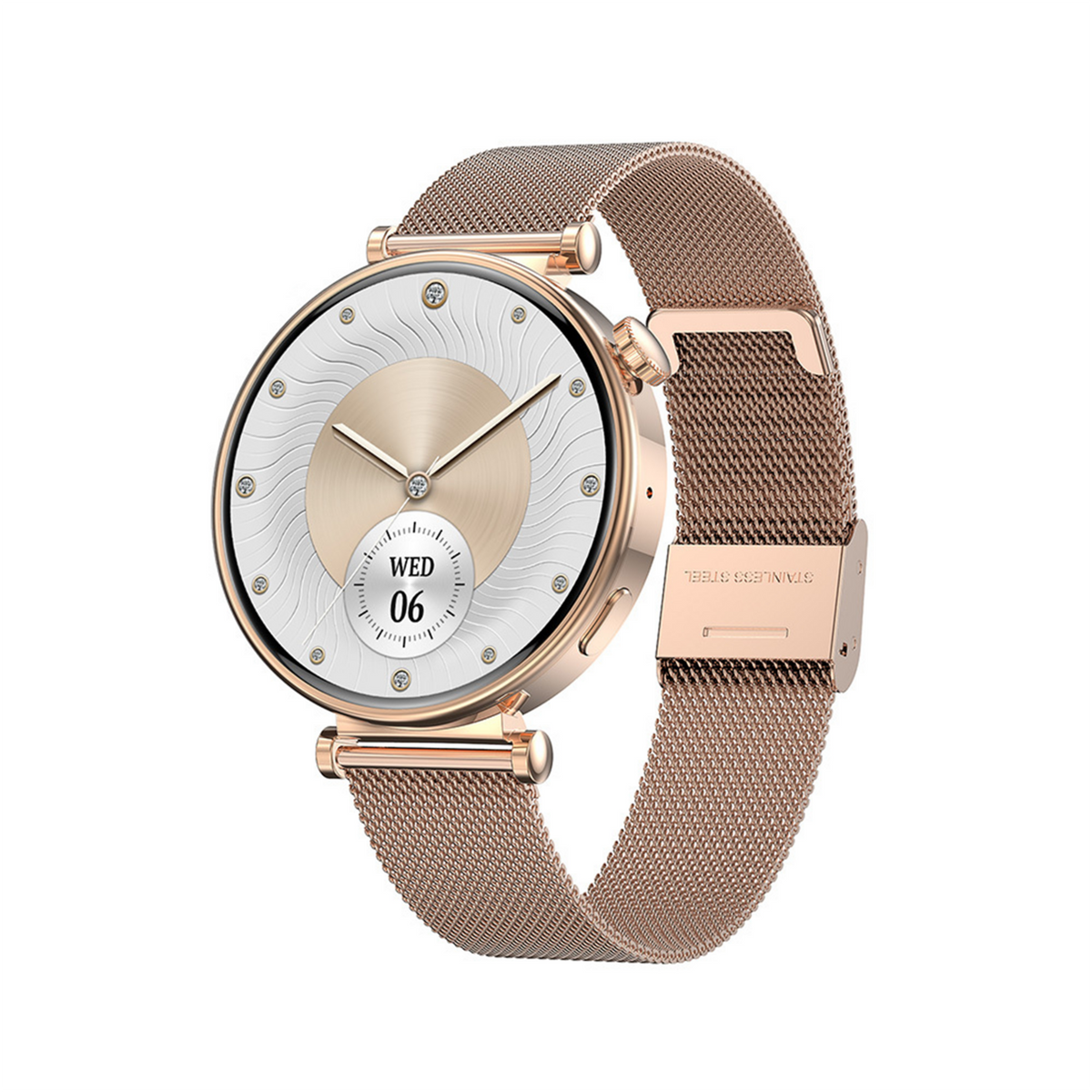 Blavec W17 Amber Smartwatch, Rose Gold
