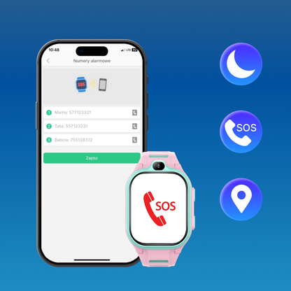 Chytré hodinky Forever Kids Boost KW-530 Call, růžové