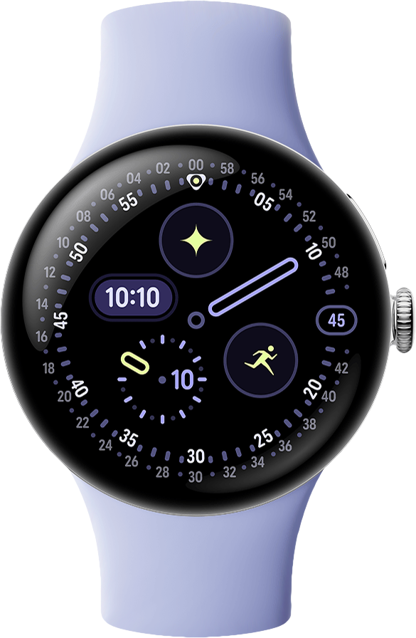 Chytré hodinky Google Pixel Watch 4, 41mm, Fialové GA10840-EU