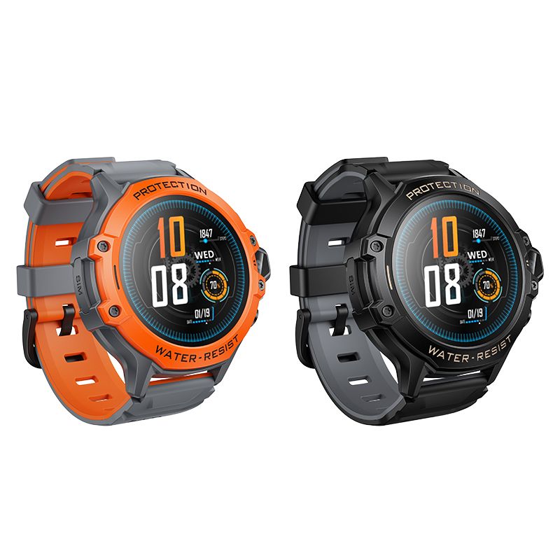 Smartwatch HOCO Y107 Kids Call, Černý