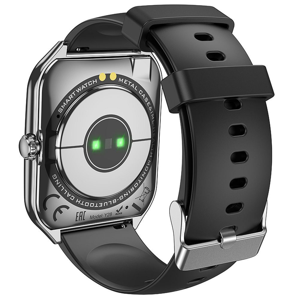 Smartwatch HOCO Y28 Call, Černý