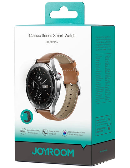 Smartwatch Joyroom JR-FC2 Pro Call, Stříbrný