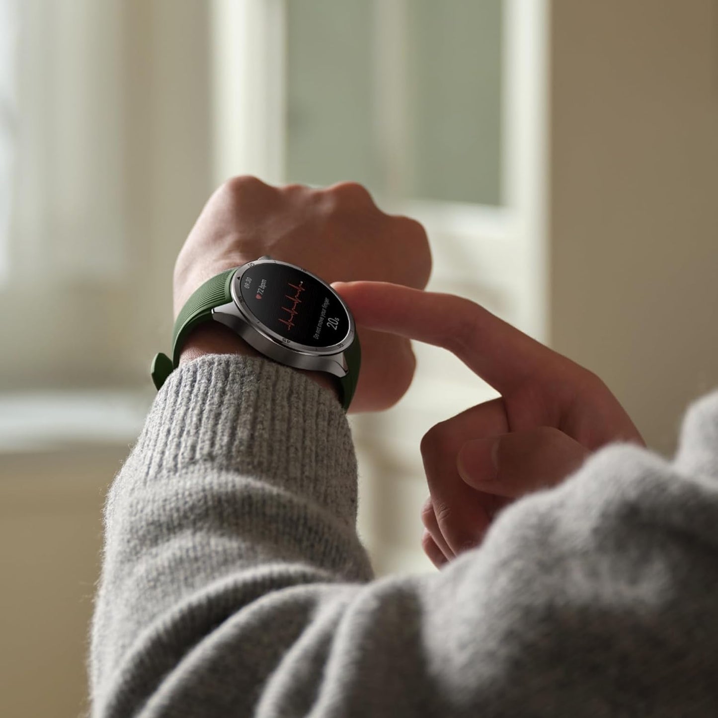 Chytré hodinky OnePlus Watch 3, 46mm, Zelené, Znovu zabalené 5491100341
