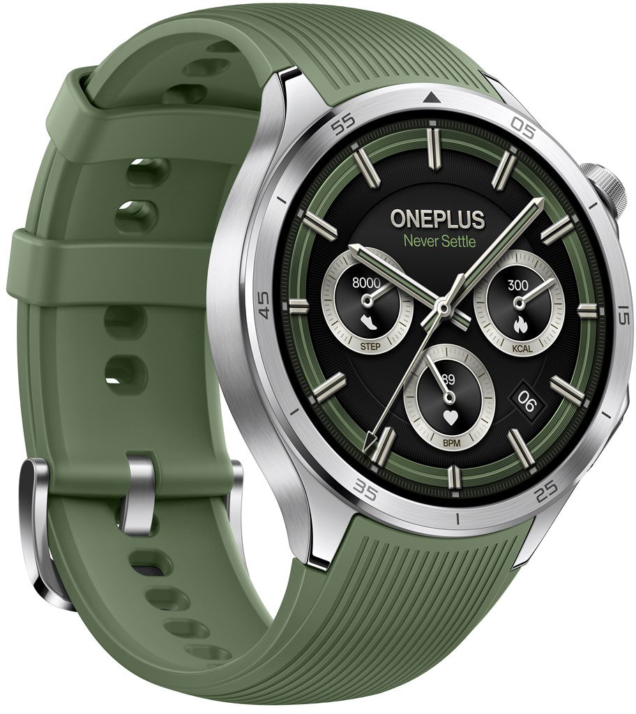 Chytré hodinky OnePlus Watch 3, 46mm, Zelené, Znovu zabalené 5491100341