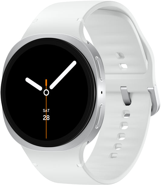 Chytré hodinky Samsung Galaxy Watch8, 44mm, LTE, Stříbrné SM-L335FZSAEUE