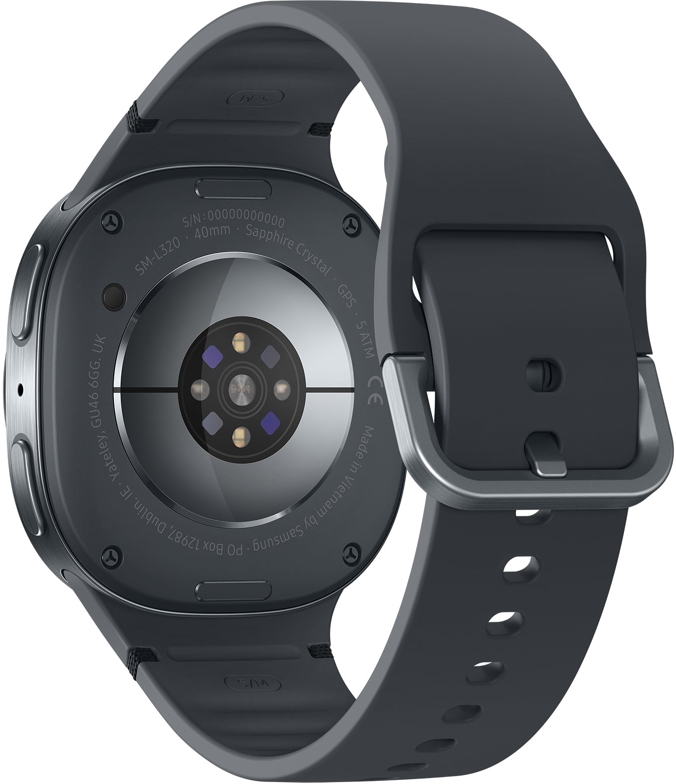 Smartwatch Samsung Galaxy Watch8, 40mm, LTE, Černá, Znovu zabalený SM-L325FDAAEUE