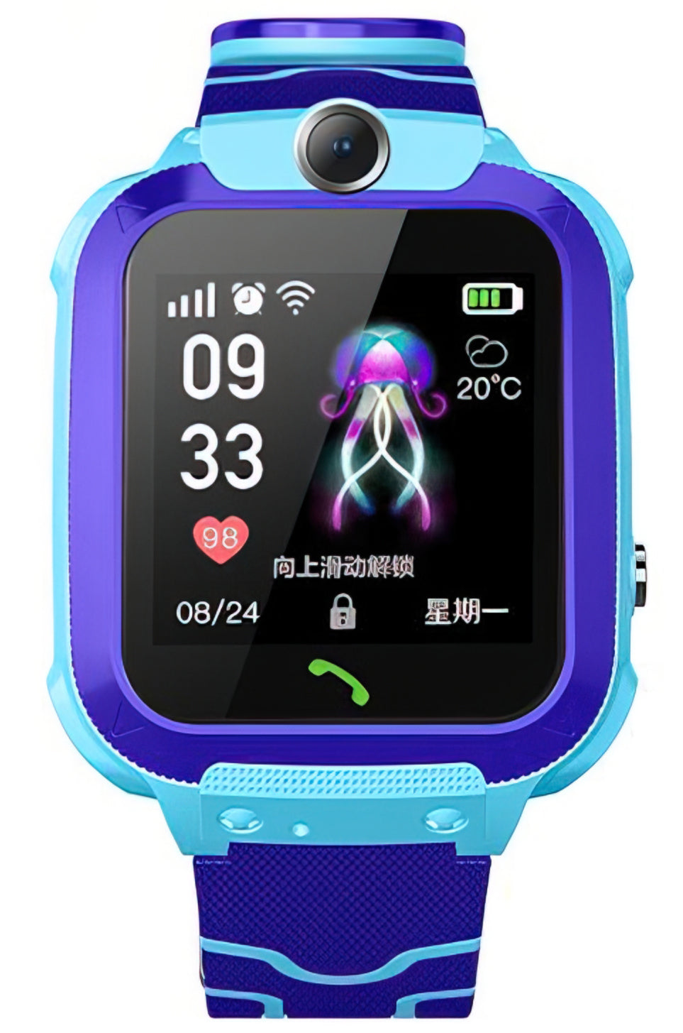 Smartwatch XO Design Kids H100, Blue