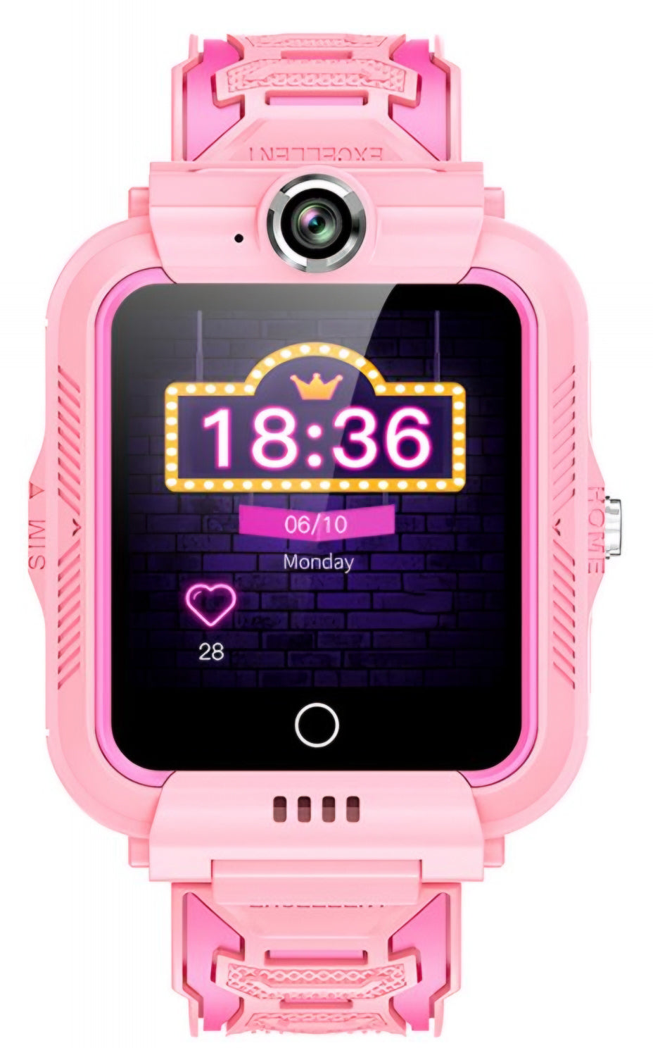 Smartwatch XO Design Kids H110, Růžový