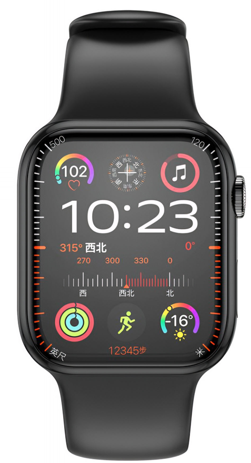 Smartwatch XO Design M50 Pro Call, Černá