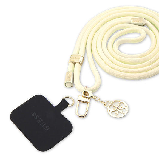 Šňůrka na telefon Guess Crossbody, Univerzální, Béžová