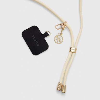 Šňůrka na telefon Guess Crossbody, Univerzální, Béžová