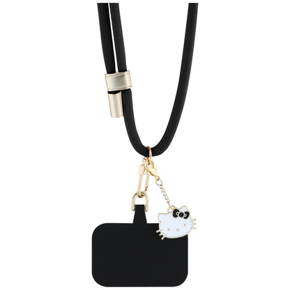 Šňůrka na telefon Hello Kitty Crossbody, černá