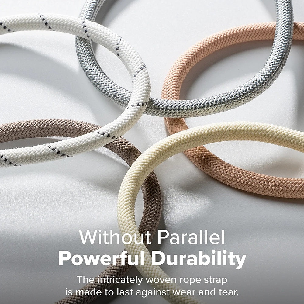 Šňůrka na telefon Ringke Link Flow P-Type, Stříbrná