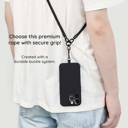 Šňůrka na telefon Techsuit RCS1-80, modrá