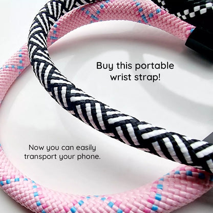 Šňůra na telefon Techsuit RWS2-07, šedá