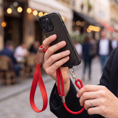 Šňůrka na telefon Techsuit UrbanLoop TLN10R, červená