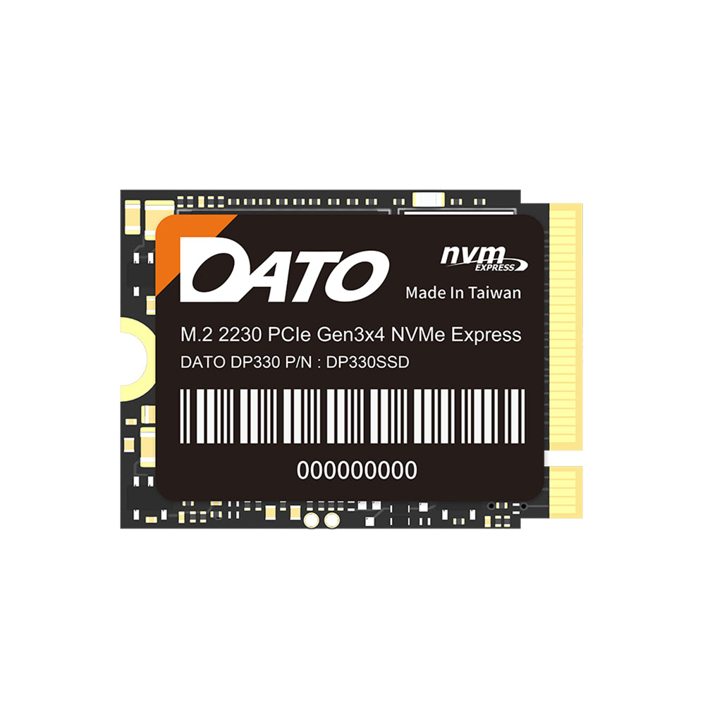Solid State Drive (SSD) Dato DP330, NVME M.2 2230, PCIE Gen3x4, 2TB, Černý DP330SSD-2TB