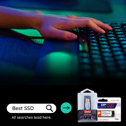 Solid State Drive (SSD) Dato DP330, NVME M.2 2230, PCIE Gen3x4, 2TB, Černý DP330SSD-2TB