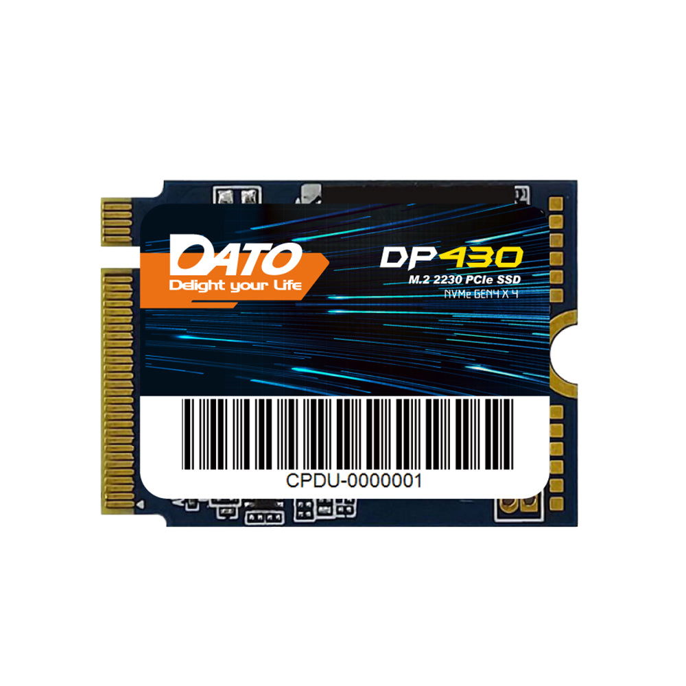 Solid State Drive (SSD) Dato DP430, NVME M.2 2230, PCIE Gen4x4, 1TB, Černý DP430SSD-1TB