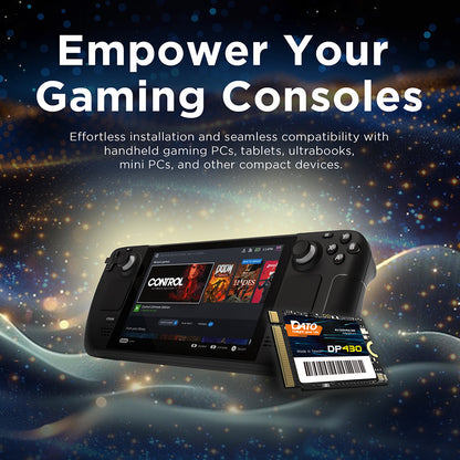 Solid State Drive (SSD) Dato DP430, NVME M.2 2230, PCIE Gen4x4, 1TB, Černý DP430SSD-1TB