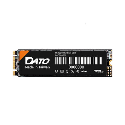 Solid State Drive (SSD) Dato, SATA III NGFF M.2 2280, 4TB, Černý DM700SSD-4TB