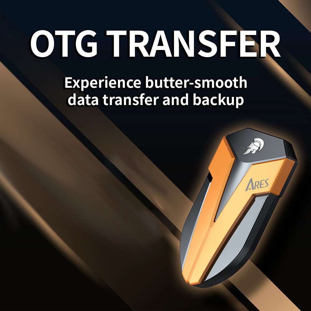 Solid State Drive (Externí SSD) Dato Ares Amber Shield, 500GB, Černý ARSASE-500GB