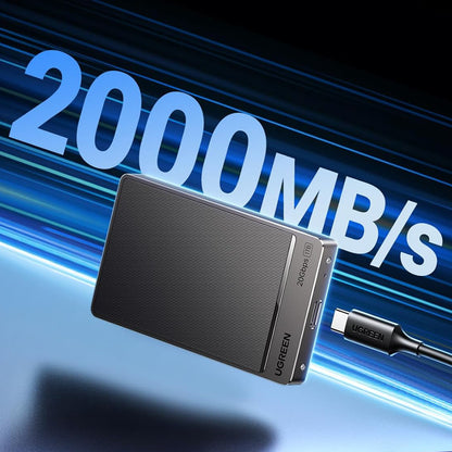 Solid State Drive (Externí SSD) UGREEN 35270, 1TB, Šedý