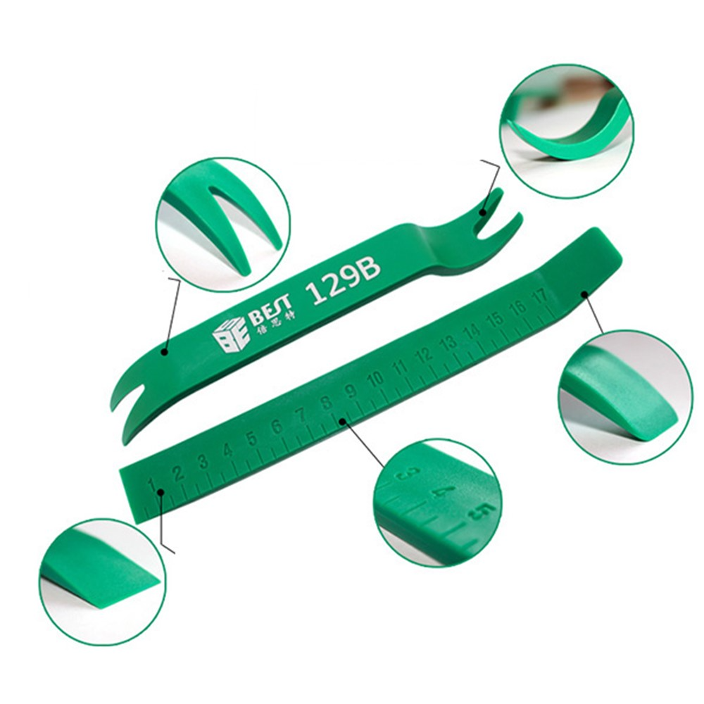 Plastic Auto Spatula Best BST-129 / 129B Double Bend