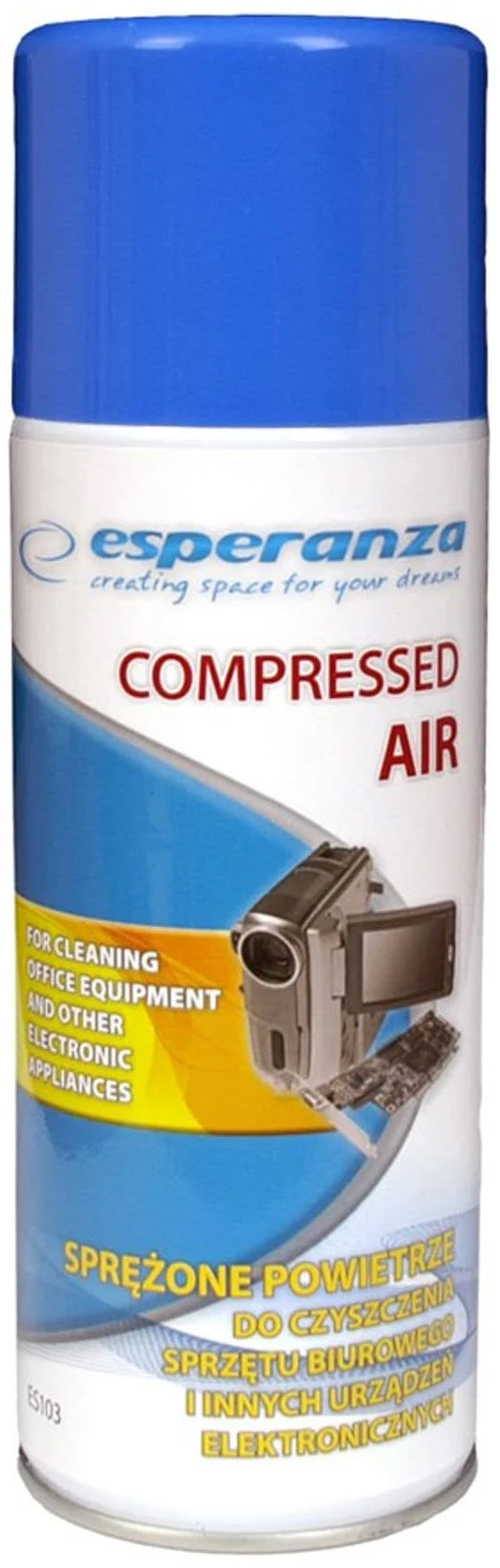Stlačený vzduchový sprej Esperanza ES103, 400ml
