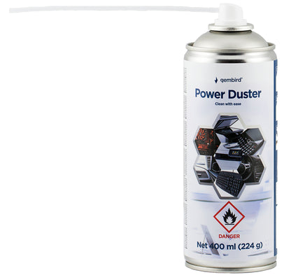Gembird Compressed Air Spray, 400ml CK-CAD-FL400-01