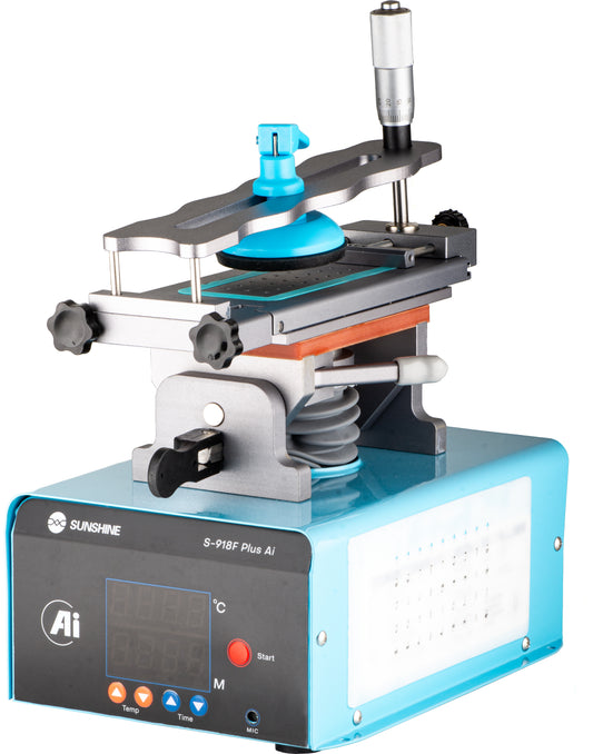 Stanice pro oddělení dotykového displeje Sunshine S-918F Plus, modrá