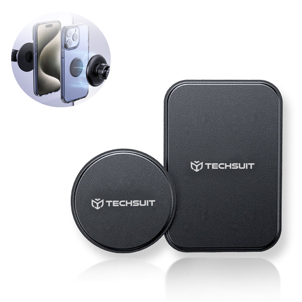 Samolepka Metalická Techsuit MP02 2v1, Černá