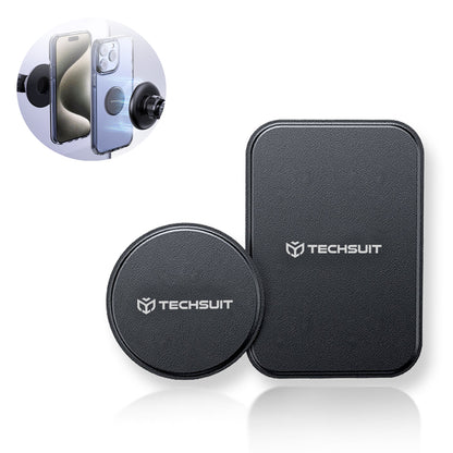 Samolepka Metalická Techsuit MP02 2v1, Černá