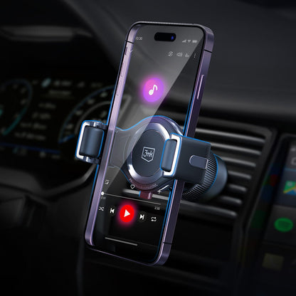 Auto držák 3MK Memo Hug, 4.5inch - 6.7inch, černý